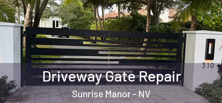 Driveway Gate Repair Sunrise Manor - NV